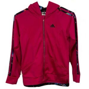 Adidas Girl’s Full Zip Activewear Hoodie